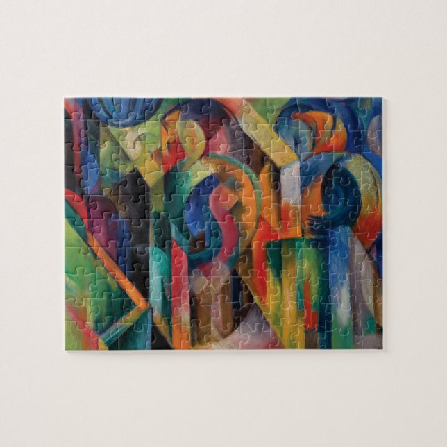Puzzle Cuadros De Franz Marc (Horizontal)