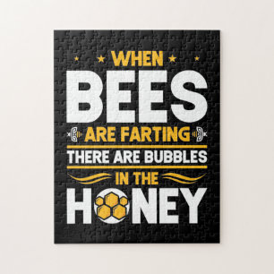 Puzzle Cuando las abejas están despidiendo
