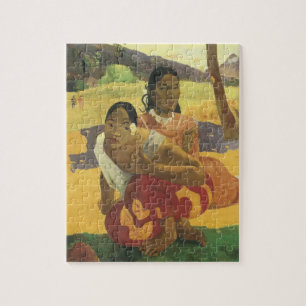 Puzzle ¿Cuándo te vas a casar?, de Paul Gauguin, arte vin