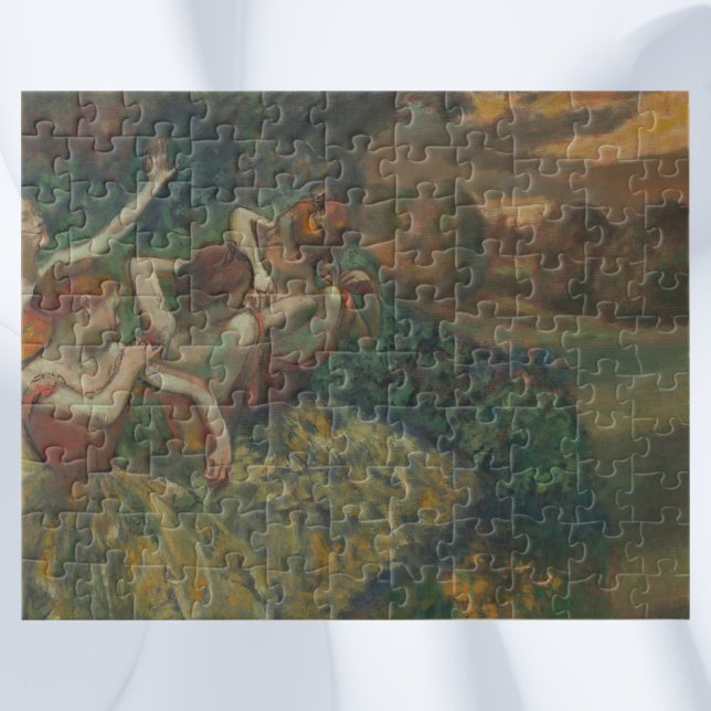 Puzzle Cuatro bailarinas de Edgar Degas, Bella Artes de b (Subido por el creador)