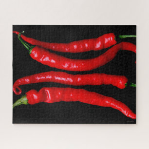 Puzzle Cuatro Chilies rojos 16x20 520pc jpcna