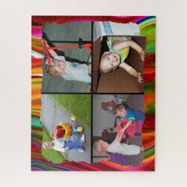 Puzzle Cuatro Fotos Familiares