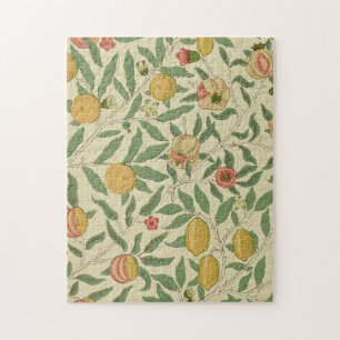 Puzzle Cuatro frutas, William Morris