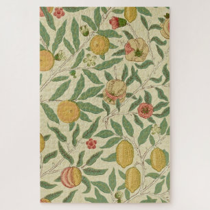 Puzzle Cuatro frutas, William Morris