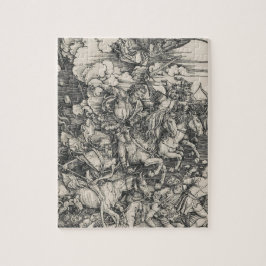 Puzzle Cuatro jinetes de la apocalipsis por Durer