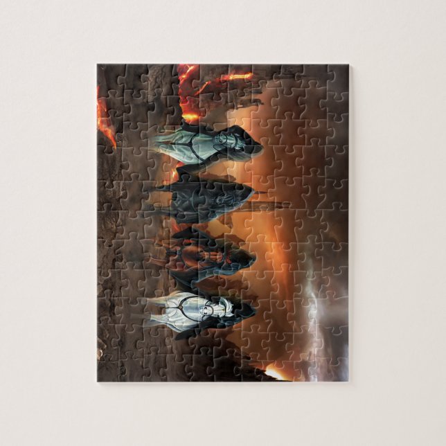 Puzzle Cuatro Jinetes Del Apocalipsis (Vertical)