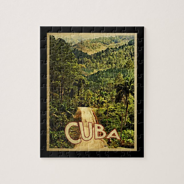 Puzzle Cuba Viaje de época (Vertical)