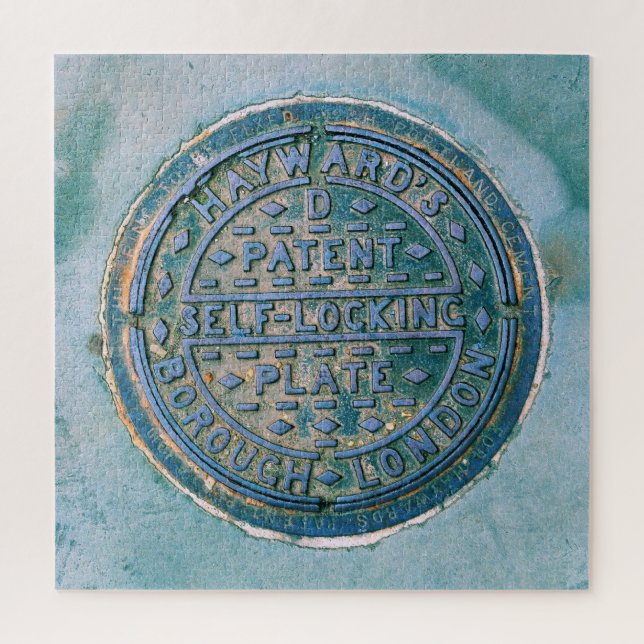 Puzzle Cubierta de la utilidad de Londres - 20x20 - 676 p (Vertical)