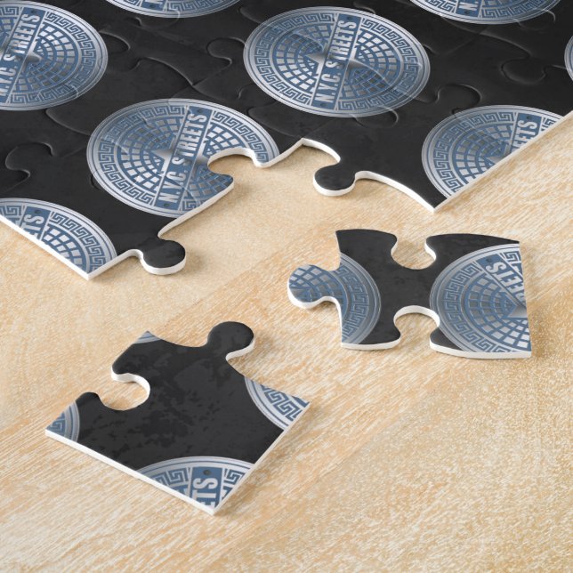 Puzzle Cubiertas de agujeros NYC (Lado)