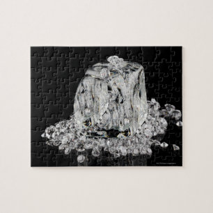Puzzle Cubos de hielo que derriten en diamantes
