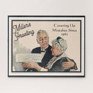 Puzzle Cubriendo errores con el pastel de escarcha person