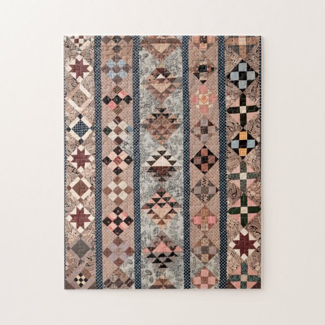 Puzzle Cuchillo con formas geométricas (Vertical)