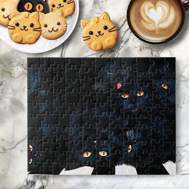 Puzzle Cuchillo de gato negro (Subido por el creador)