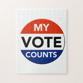 Puzzle Cuenta de mi voto