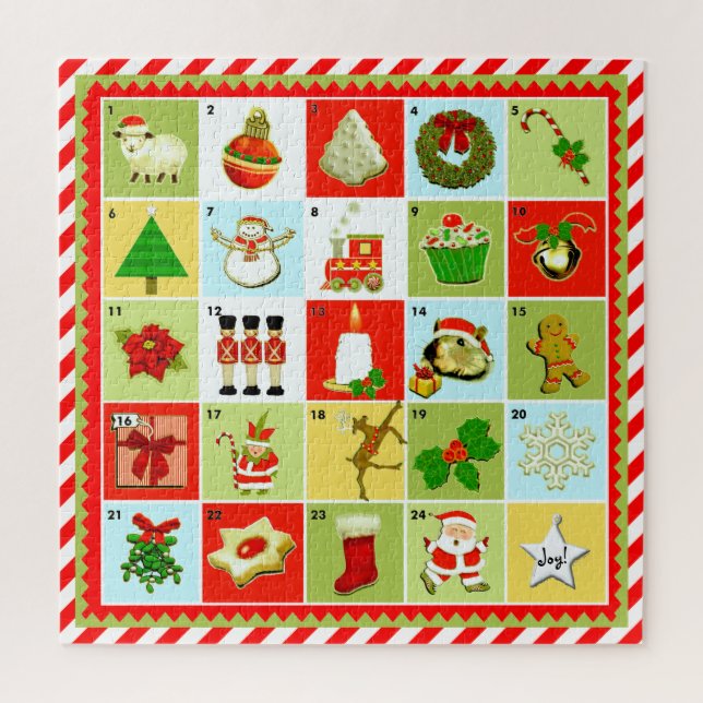 Puzzle Cuenta regresiva de navidades (Vertical)