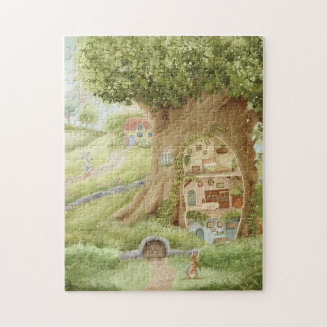 Puzzle Cuento de Casa del Árbol Caprichosa (Vertical)