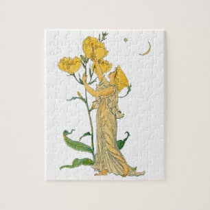 Puzzle Cuento de Hadas Antiguo, Primula de la Tarde, Walt