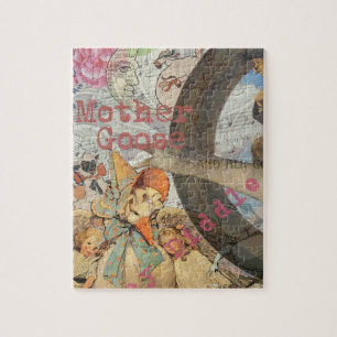 Puzzle Cuento de Hadas de la Rima Infantil de Mamá Oca