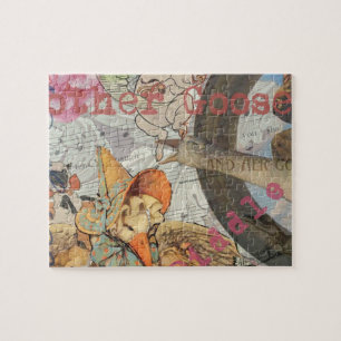 Puzzle Cuento de hadas de la rima infantil de Mother Goos