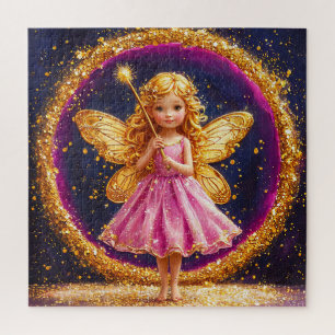 Puzzle Cuento de hadas para niñas, regalo de libro de cue