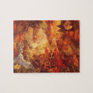 Puzzle Cuento de hadas vintage El petirrojo cautivo de Fi