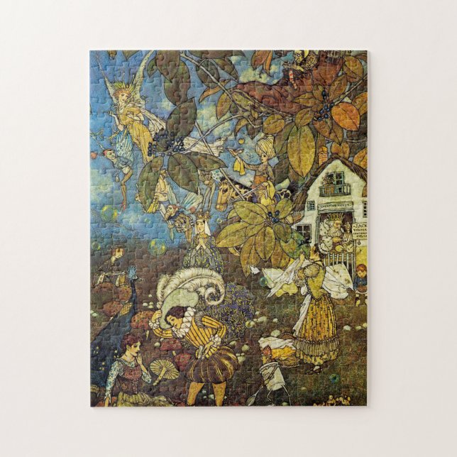 Puzzle Cuentos de hadas por Edmund Dulac (Vertical)
