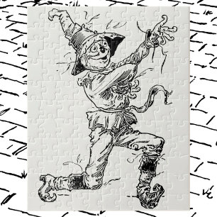 Puzzle Cuentos de hadas vintage del mago de Oz, el espant