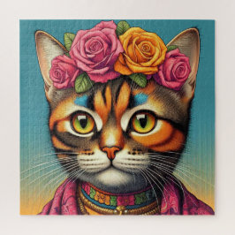 Puzzle ¡Cuerdo gato!