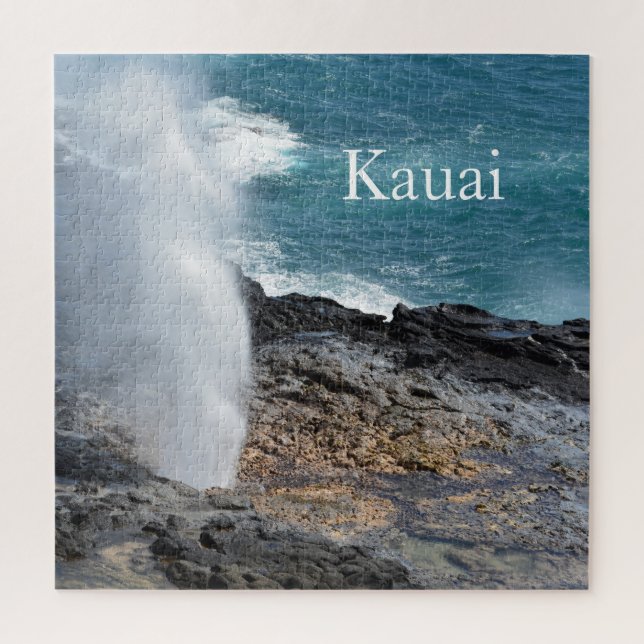 Puzzle Cuerno de deletreo en Kauai, Hawái (Vertical)