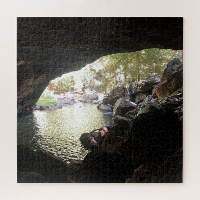 Puzzle cueva de agua (Horizontal)