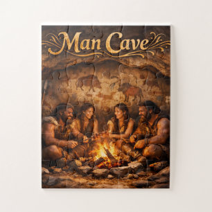 Puzzle Cueva de hombre rompecabezas/puzzle/diversión fami