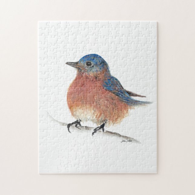 Puzzle Cuidad Bluebird Watercolor (Vertical)