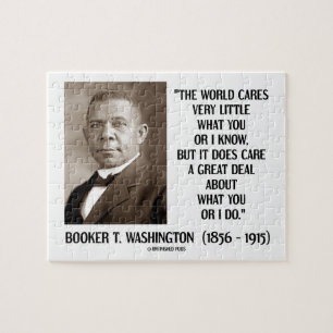 Puzzle Cuidados del mundo del Booker T. Washington muy