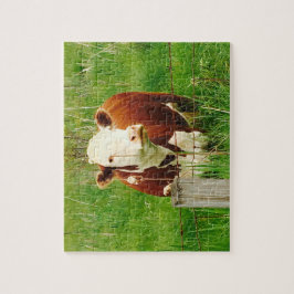 Puzzle Cuidadosamente amigo de la vaca 4Jeremy