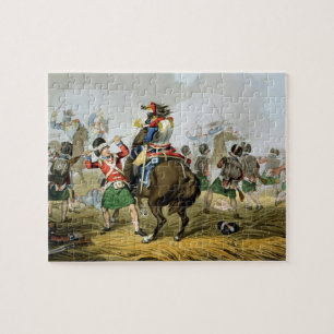 Puzzle Cuirasistas franceses en la batalla de Waterloo, C