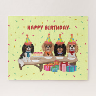 Puzzle Cumpleaños Cavalier King Charles Spaniel