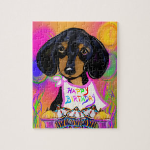 Puzzle Cumpleaños de Doxie