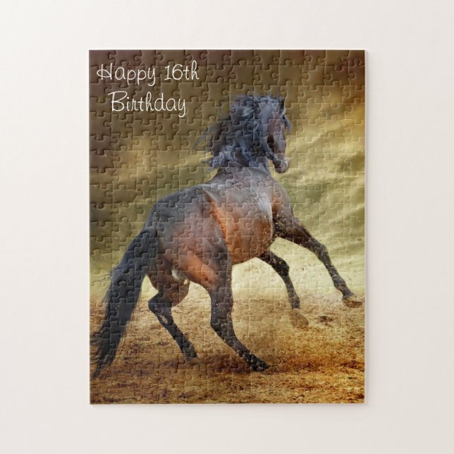 Puzzle Cumpleaños de Dulces 16. (Vertical)