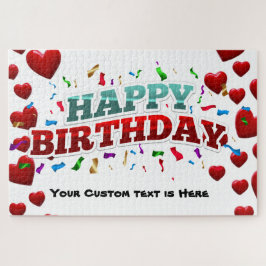 Puzzle Cumpleaños Feliz Personalizado