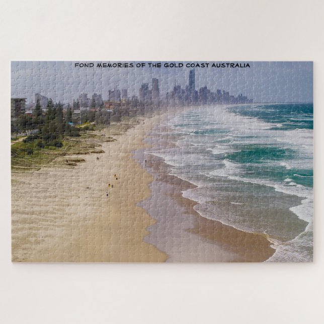 Puzzle Cumpleaños Greetings Gold Coast Queensland Austral (Horizontal)