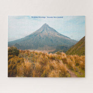 Puzzle Cumpleaños Saludos Taranaki Nueva Zelanda