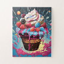 Cupcake Pop Art Extravaganza