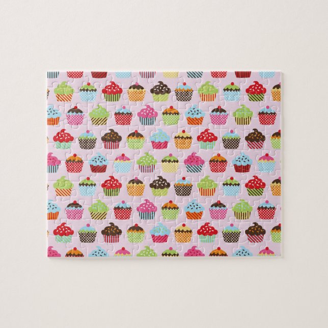 Puzzle Cupcakes Cupcakes (Horizontal)