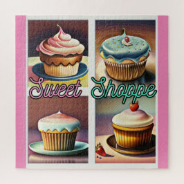 Puzzle Cupcakes-Pop coloridos