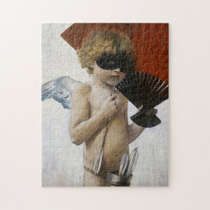 Puzzle Cupido en la bola enmascarada