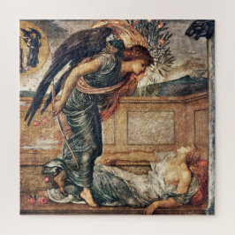 Puzzle Cupido y Psique Pintado Famoso Preraphaelita