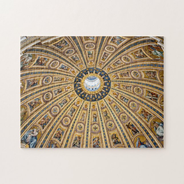 Puzzle Cúpula de la Basílica de San Pedro - Vaticano, Rom (Horizontal)