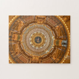 Puzzle Cúpula del Capitolio estatal de Iowa en Des Moines