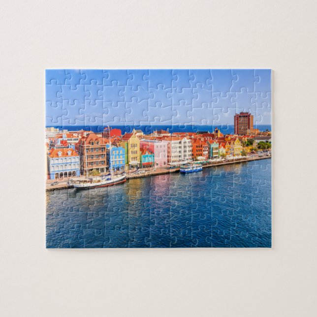 Puzzle Curacao, Antillas Neerlandesas (Horizontal)