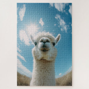 Puzzle Curiosa Alpaca bajo el sol